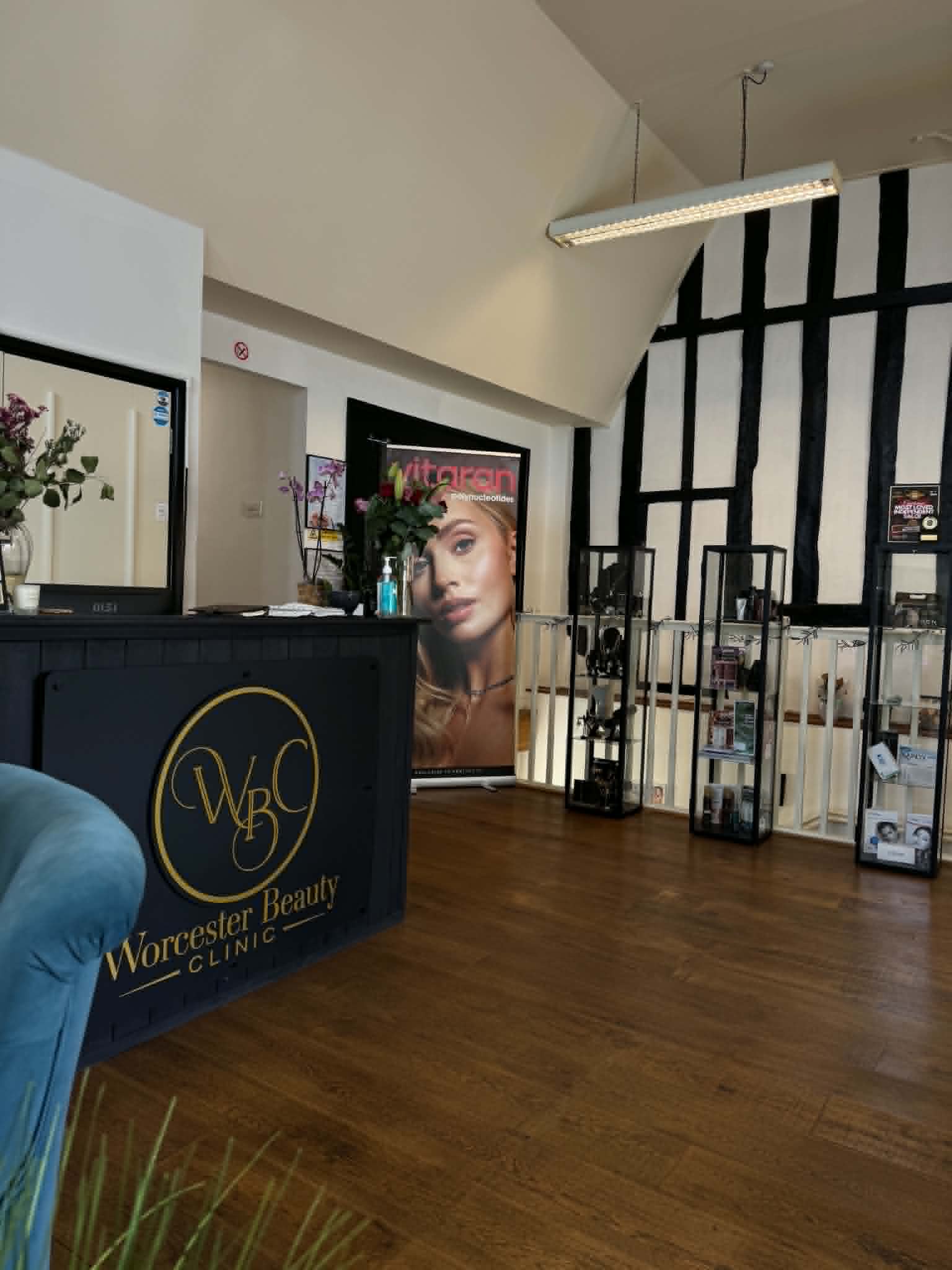 Inside the clinic at Walker Hall, Evesham